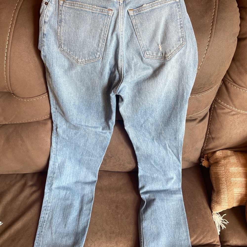 Abercrombie & Fitch Curve Love 90s Straight Jeans